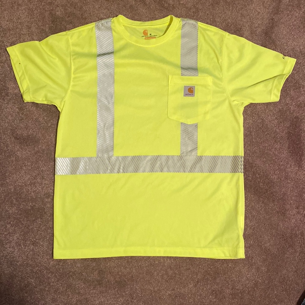 Carhartt Neon Reflective Shirt—Medium